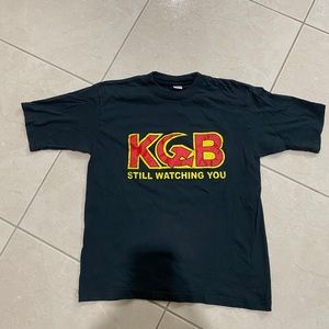 Lyon KGB "still watching you" tee